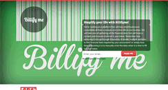 Desktop Screenshot of billifyme.com